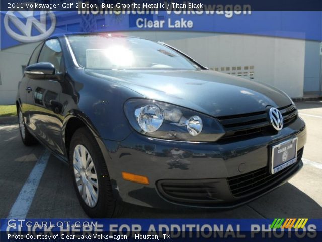 2011 Volkswagen Golf 2 Door in Blue Graphite Metallic