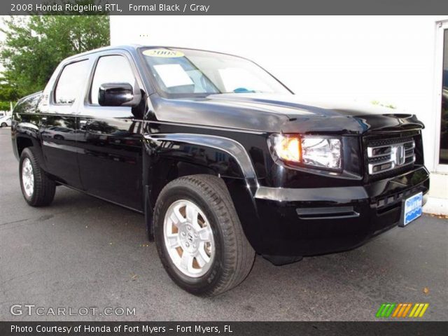 2008 Honda Ridgeline RTL in Formal Black