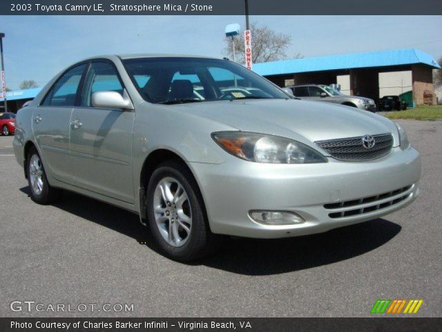 2003 Toyota Camry LE in Stratosphere Mica