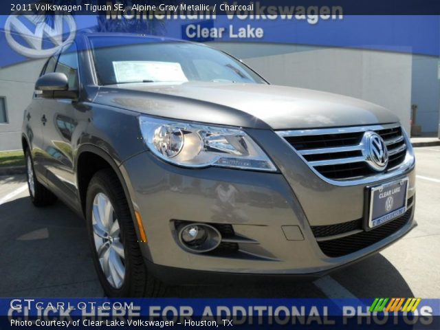 2011 Volkswagen Tiguan SE in Alpine Gray Metallic