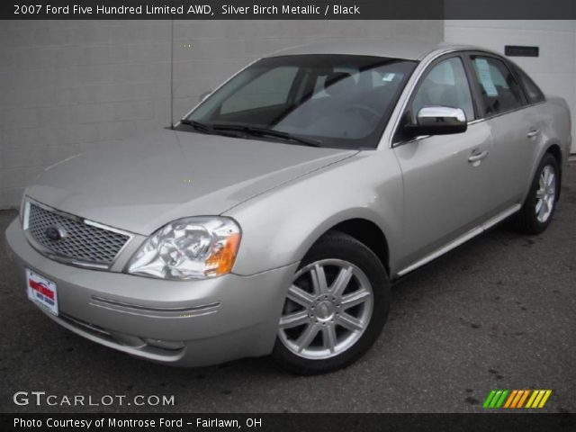 2007 Ford Five Hundred Limited AWD in Silver Birch Metallic