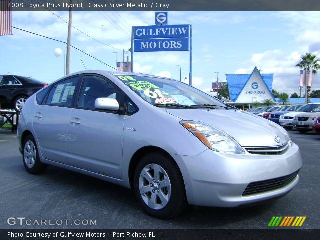 2008 Toyota Prius Hybrid in Classic Silver Metallic