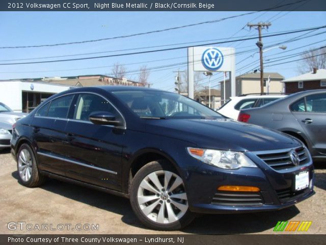 2012 Volkswagen CC Sport in Night Blue Metallic