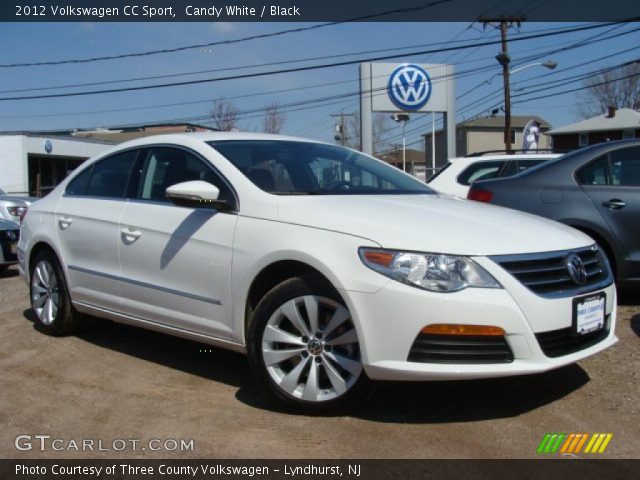 2012 Volkswagen CC Sport in Candy White