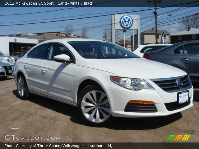 2012 Volkswagen CC Sport in Candy White