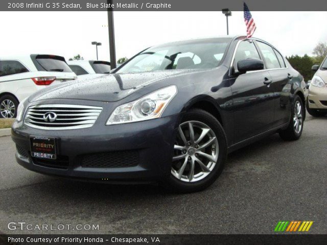 2008 Infiniti G 35 Sedan in Blue Slate Metallic