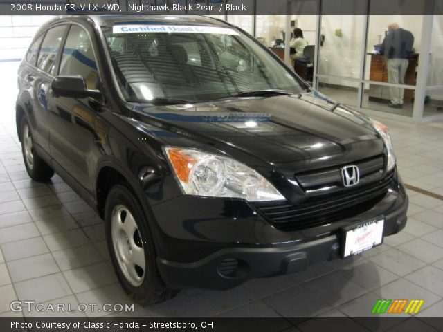 2008 Honda CR-V LX 4WD in Nighthawk Black Pearl