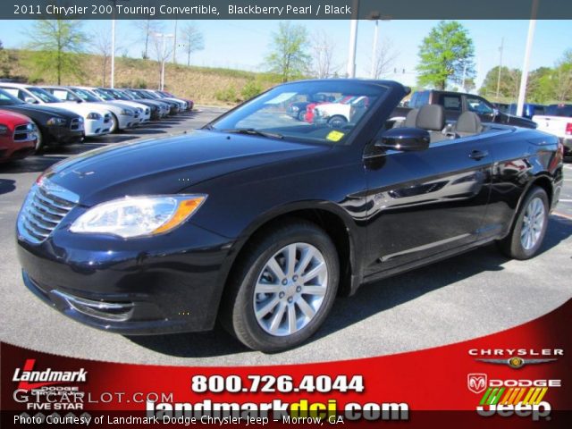 2011 Chrysler 200 Touring Convertible in Blackberry Pearl