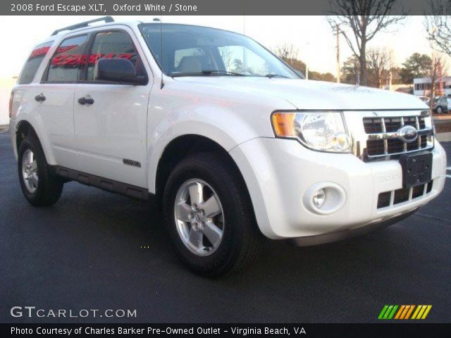 2008 Ford Escape XLT in Oxford White