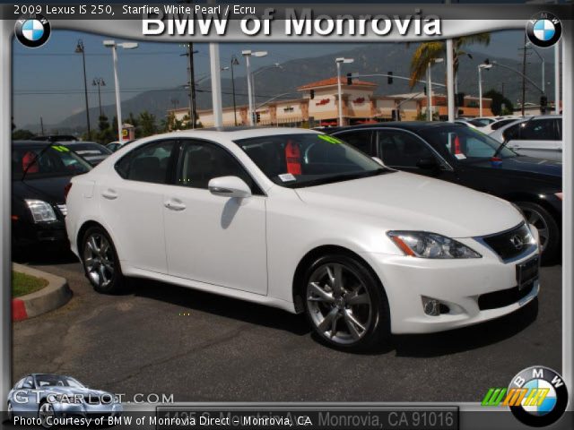 2009 Lexus IS 250 in Starfire White Pearl