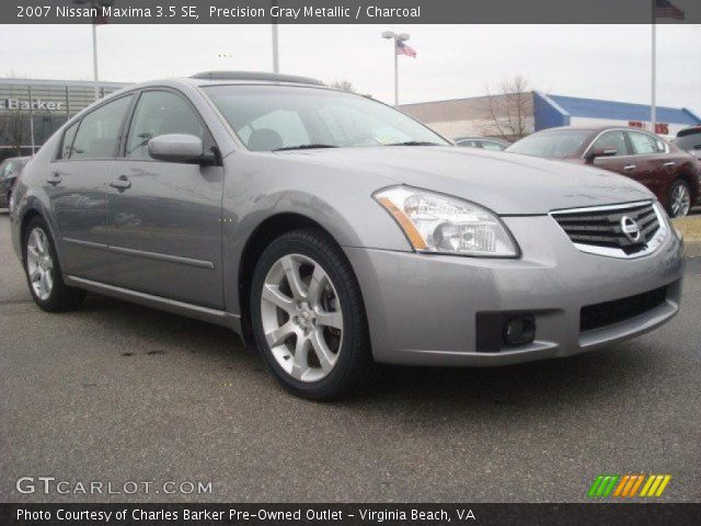 2007 Nissan Maxima 3.5 SE in Precision Gray Metallic