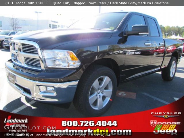 2011 Dodge Ram 1500 SLT Quad Cab in Rugged Brown Pearl