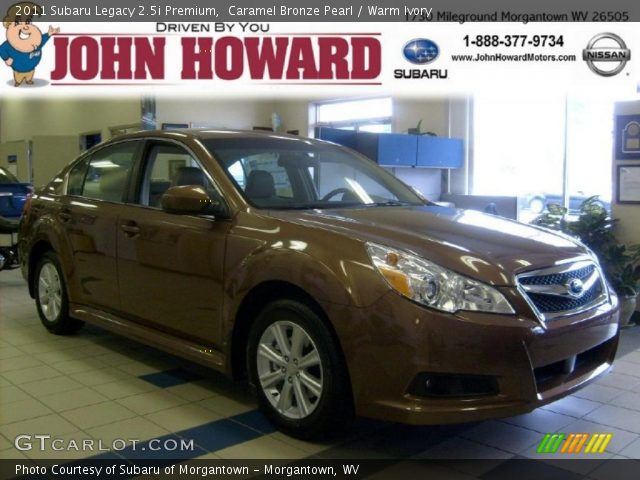 2011 Subaru Legacy 2.5i Premium in Caramel Bronze Pearl