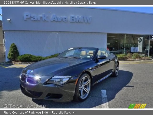 2008 BMW M6 Convertible in Black Sapphire Metallic