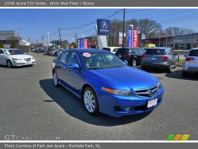 2008 Acura TSX Sedan in Arctic Blue Pearl
