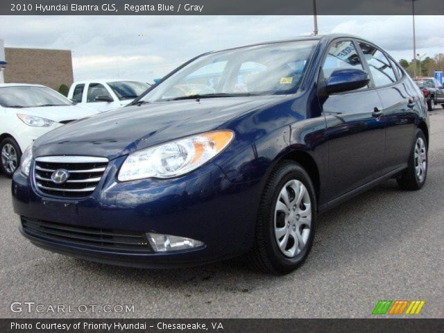 2010 Hyundai Elantra GLS in Regatta Blue