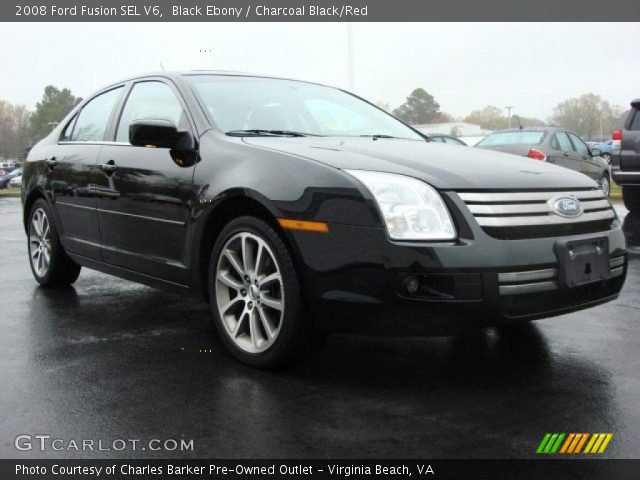 2008 Ford Fusion SEL V6 in Black Ebony