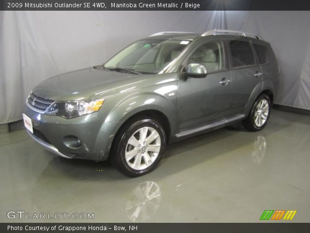 2009 Mitsubishi Outlander SE 4WD in Manitoba Green Metallic