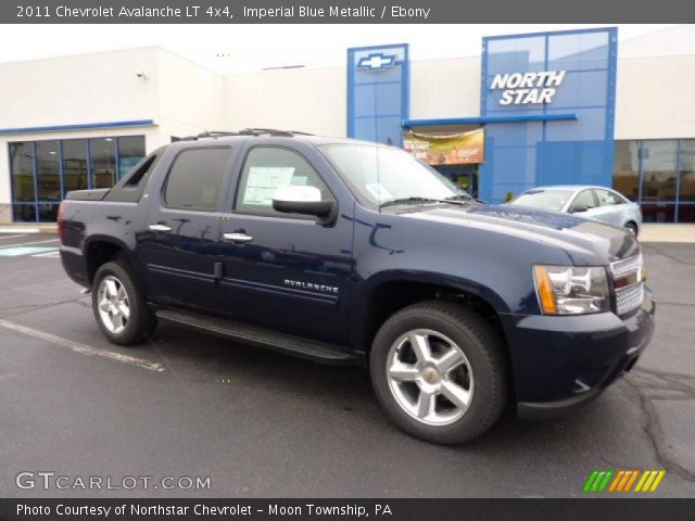 2011 Chevrolet Avalanche LT 4x4 in Imperial Blue Metallic