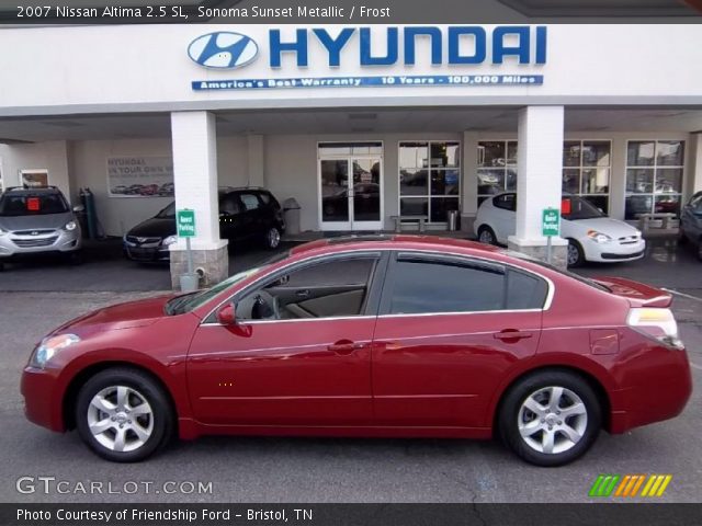 2007 Nissan Altima 2.5 SL in Sonoma Sunset Metallic