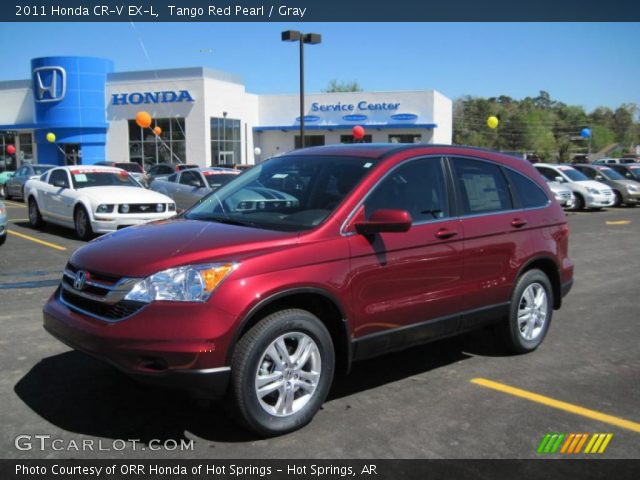 2011 Honda CR-V EX-L in Tango Red Pearl