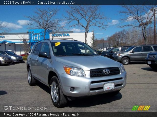 2008 Toyota RAV4 I4 in Classic Silver Metallic