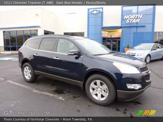 2011 Chevrolet Traverse LT AWD in Dark Blue Metallic