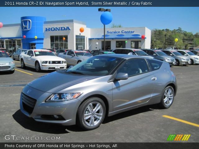 2011 Honda CR-Z EX Navigation Sport Hybrid in Storm Silver Metallic