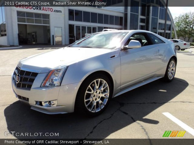 2011 Cadillac CTS Coupe in Radiant Silver Metallic