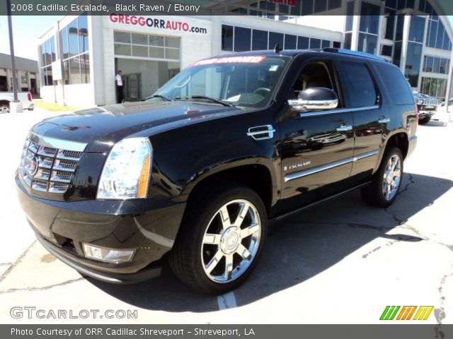 2008 Cadillac Escalade  in Black Raven