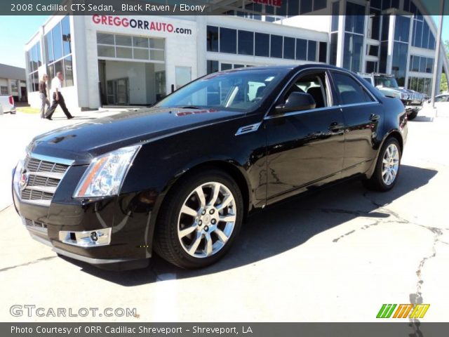 2008 Cadillac CTS Sedan in Black Raven