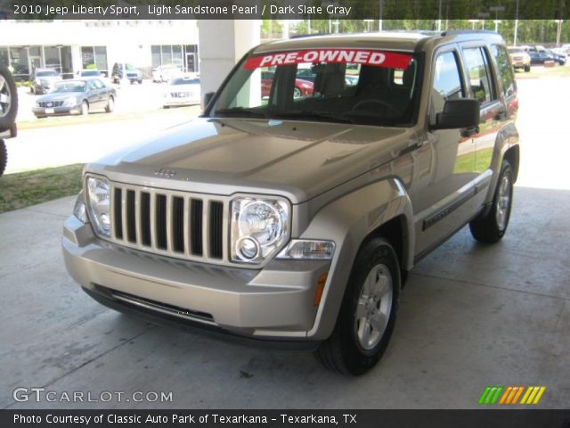 2010 Jeep Liberty Sport in Light Sandstone Pearl