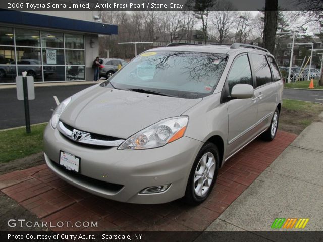 2006 Toyota Sienna Limited in Arctic Frost Pearl