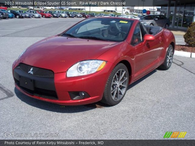 2012 Mitsubishi Eclipse Spyder GS Sport in Rave Red