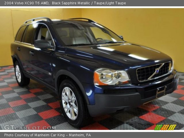 2004 Volvo XC90 T6 AWD in Black Sapphire Metallic