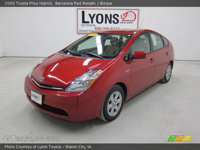 2009 Toyota Prius Hybrid in Barcelona Red Metallic