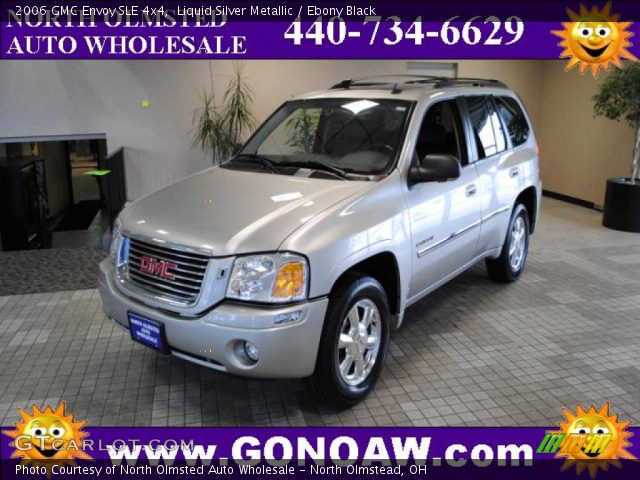 2006 GMC Envoy SLE 4x4 in Liquid Silver Metallic