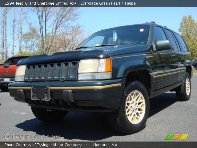 1994 Jeep Grand Cherokee Limited 4x4 in Everglade Green Pearl