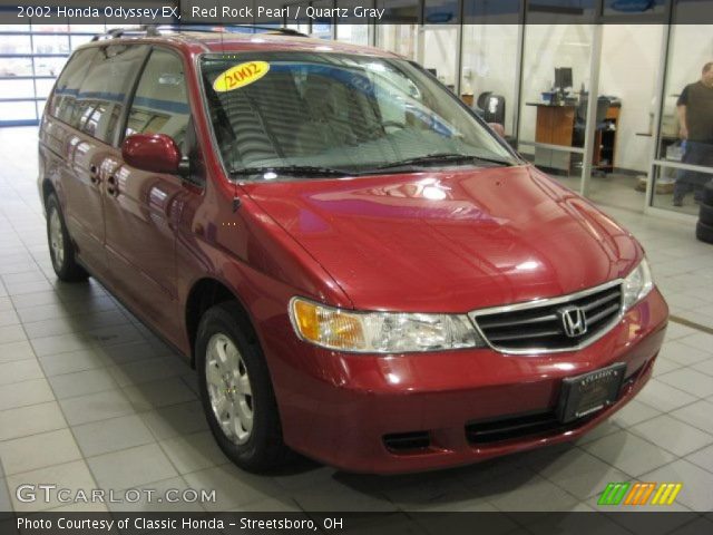 2002 Honda Odyssey EX in Red Rock Pearl