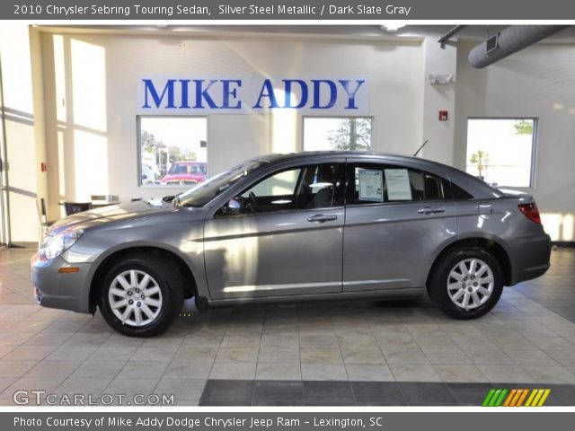 2010 Chrysler Sebring Touring Sedan in Silver Steel Metallic