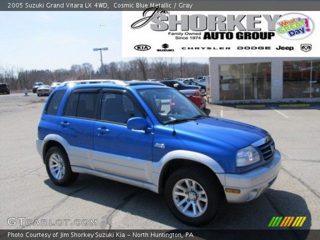 2005 Suzuki Grand Vitara LX 4WD in Cosmic Blue Metallic