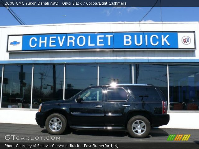 2008 GMC Yukon Denali AWD in Onyx Black