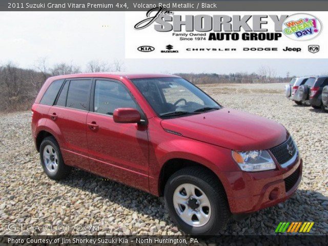 2011 Suzuki Grand Vitara Premium 4x4 in Volcano Red Metallic