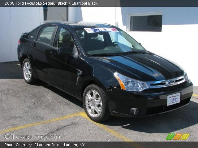2008 Ford Focus SES Sedan in Black