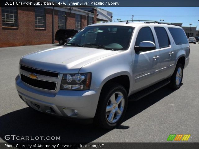2011 Chevrolet Suburban LT 4x4 in Sheer Silver Metallic