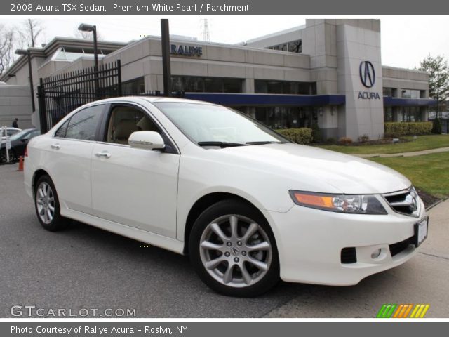 2008 Acura TSX Sedan in Premium White Pearl