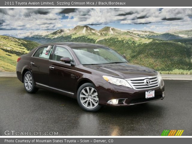 2011 Toyota Avalon Limited in Sizzling Crimson Mica