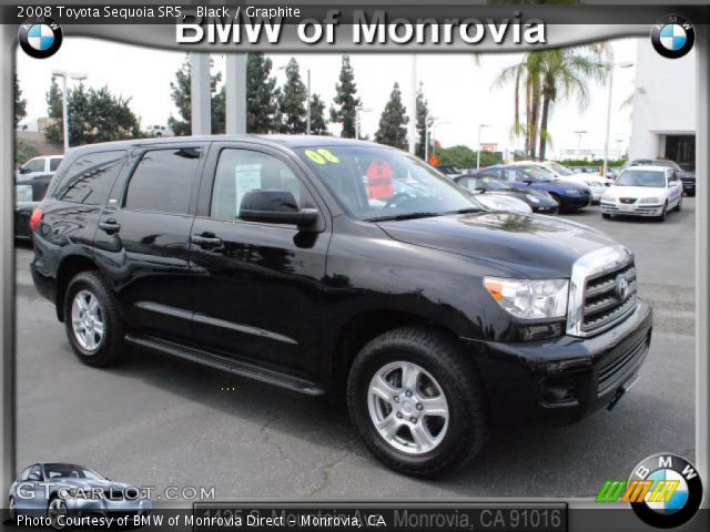 2008 Toyota Sequoia SR5 in Black