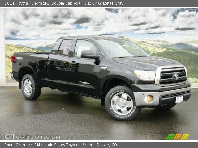 2011 Toyota Tundra SR5 Double Cab 4x4 in Black