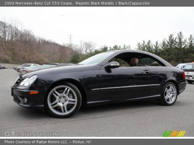 2009 Mercedes-Benz CLK 550 Coupe in Majestic Black Metallic